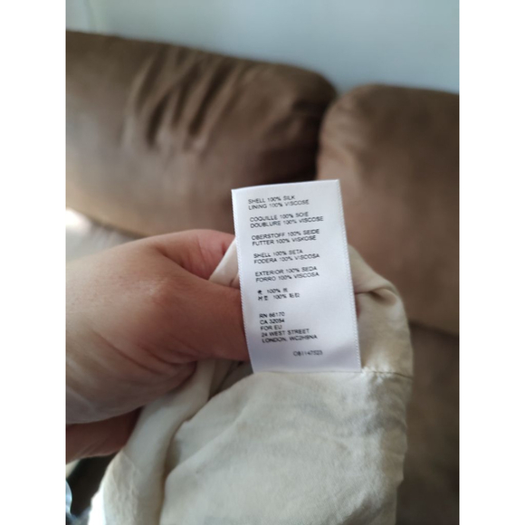 By Anthropologie Ivory Black Sleeveless Top 0 - Picture 10 of 10